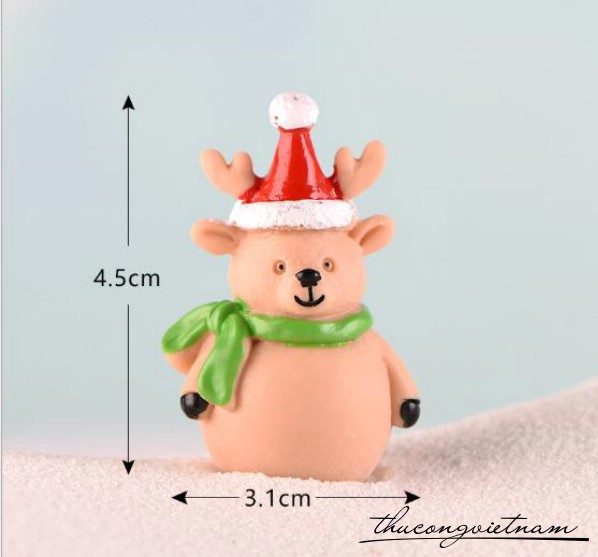 Mô Hình Tuần Lộc Ú 3.1*4.5cm